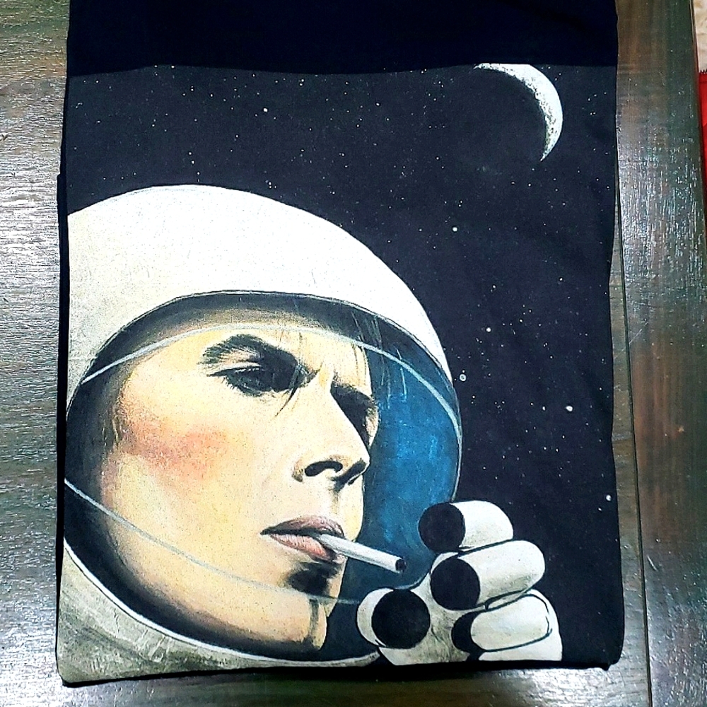 ONE OF A KIND David Bowie "Major Tom" Long Sleeve Tee